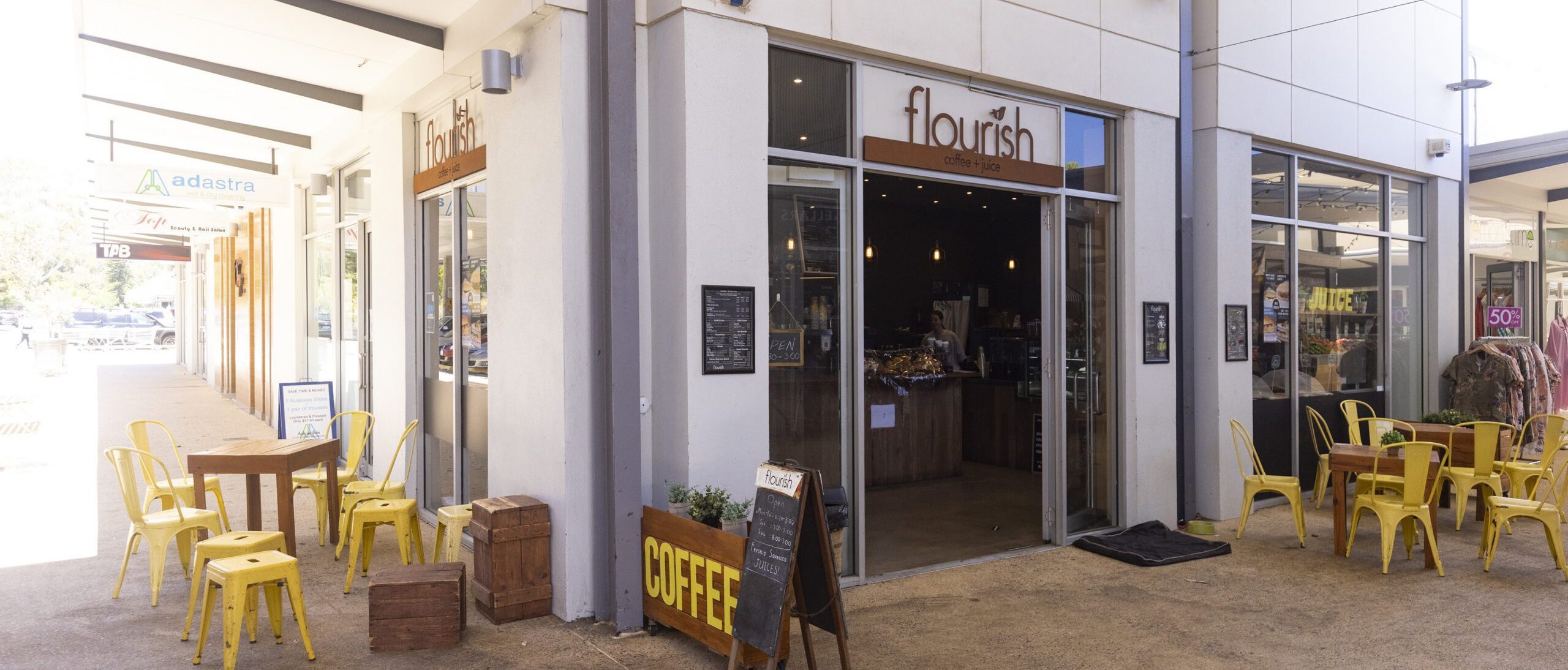 Flourish Coffee + Juice